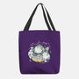 Cute Alien Cats Spaceship-None-Basic Tote-Bag-xMorfina