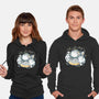 Cute Alien Cats Spaceship-Unisex-Pullover-Sweatshirt-xMorfina
