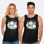 Cute Alien Cats Spaceship-Unisex-Basic-Tank-xMorfina