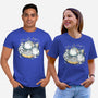Cute Alien Cats Spaceship-Unisex-Basic-Tee-xMorfina