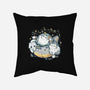 Cute Alien Cats Spaceship-None-Removable Cover w Insert-Throw Pillow-xMorfina