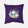 Cute Alien Cats Spaceship-None-Removable Cover w Insert-Throw Pillow-xMorfina