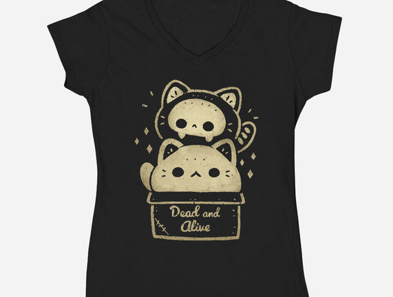 Creepy Kawaii Schrodingers Cat
