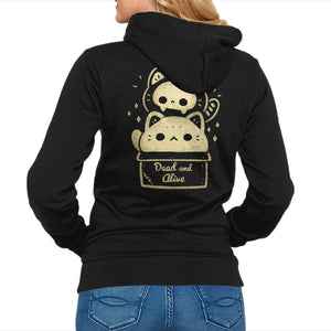Creepy Kawaii Schrodingers Cat
