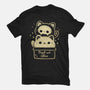 Creepy Kawaii Schrodingers Cat-Mens-Heavyweight-Tee-xMorfina
