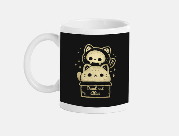 Creepy Kawaii Schrodingers Cat