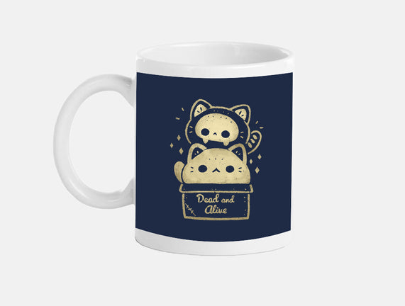Creepy Kawaii Schrodingers Cat