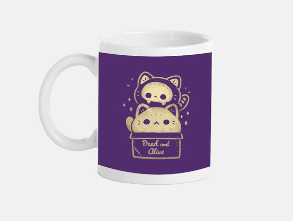 Creepy Kawaii Schrodingers Cat