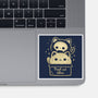 Creepy Kawaii Schrodingers Cat-None-Glossy-Sticker-xMorfina