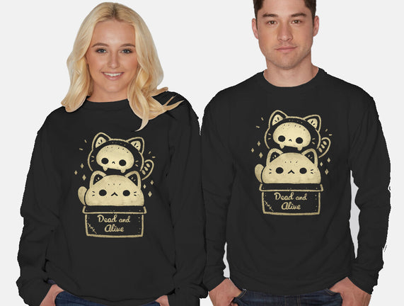 Creepy Kawaii Schrodingers Cat