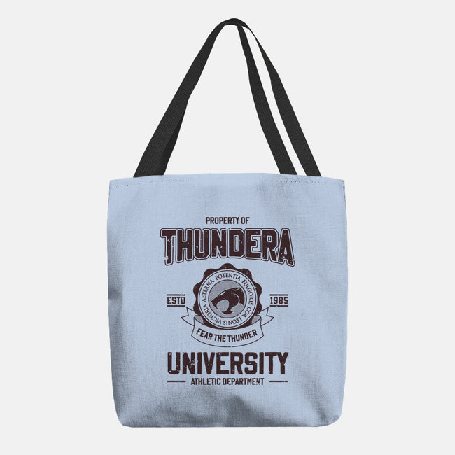 Thundera University-None-Basic Tote-Bag-retrodivision