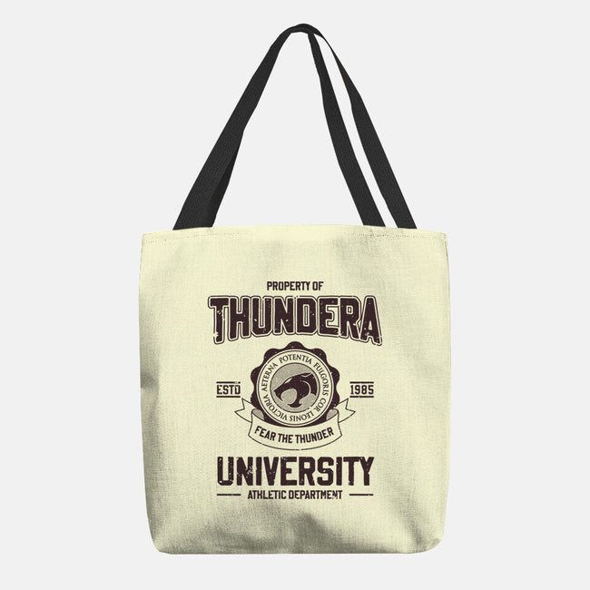 Thundera University-None-Basic Tote-Bag-retrodivision