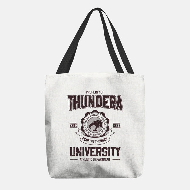 Thundera University-None-Basic Tote-Bag-retrodivision