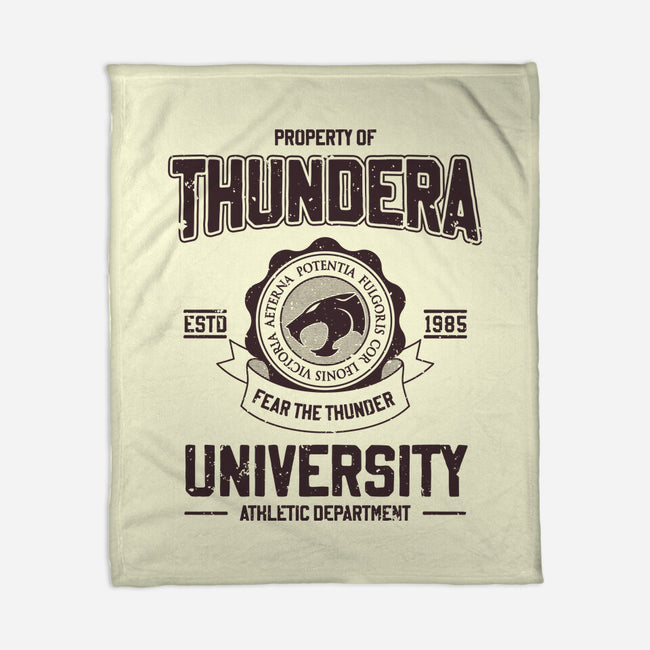 Thundera University-None-Fleece-Blanket-retrodivision