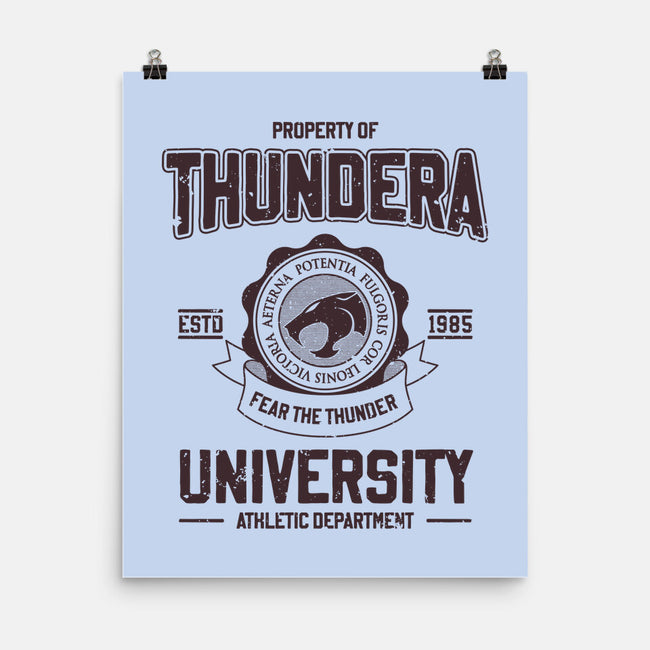 Thundera University-None-Matte-Poster-retrodivision