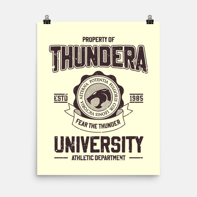 Thundera University-None-Matte-Poster-retrodivision