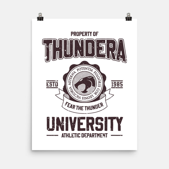 Thundera University-None-Matte-Poster-retrodivision