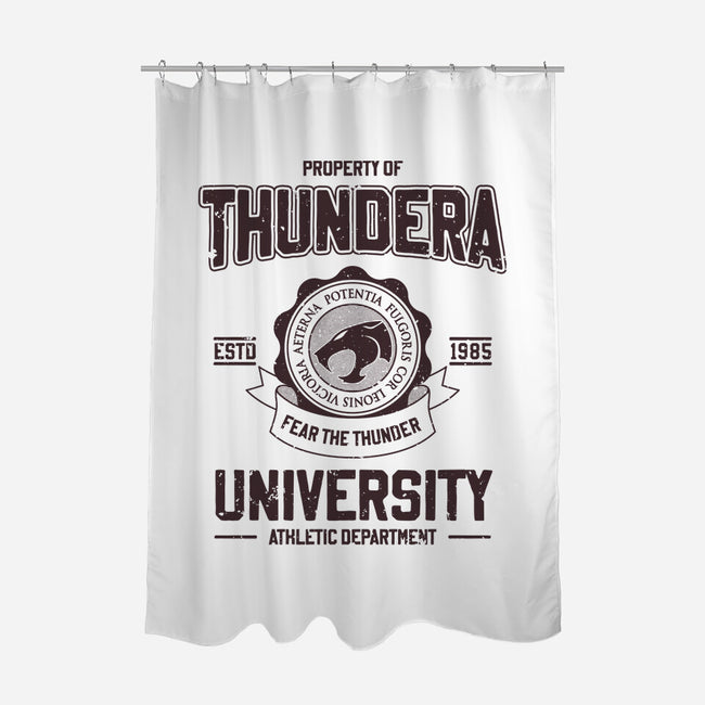 Thundera University-None-Polyester-Shower Curtain-retrodivision