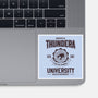 Thundera University-None-Glossy-Sticker-retrodivision