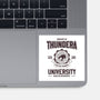 Thundera University-None-Glossy-Sticker-retrodivision