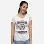 Thundera University-Womens-V-Neck-Tee-retrodivision