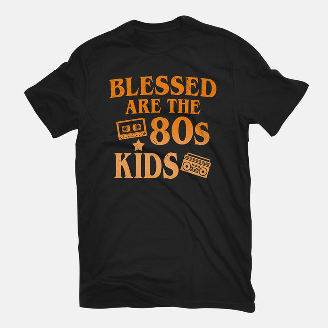 Blessed Are The 80s Kids-Mens-Premium-Tee-Boggs Nicolas