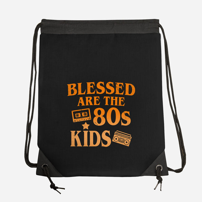 Blessed Are The 80s Kids-None-Drawstring-Bag-Boggs Nicolas