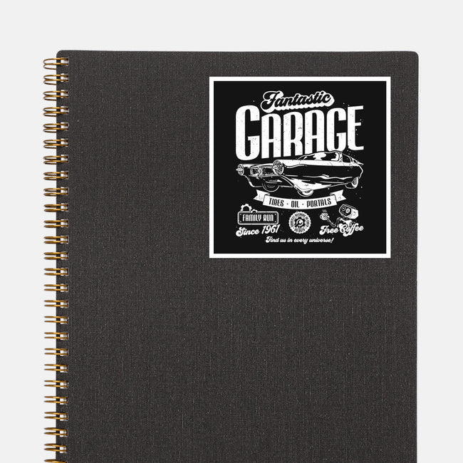 Fantastic Garage-None-Glossy-Sticker-teesgeex