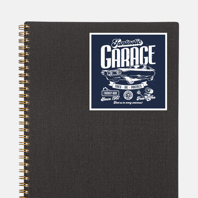 Fantastic Garage-None-Glossy-Sticker-teesgeex