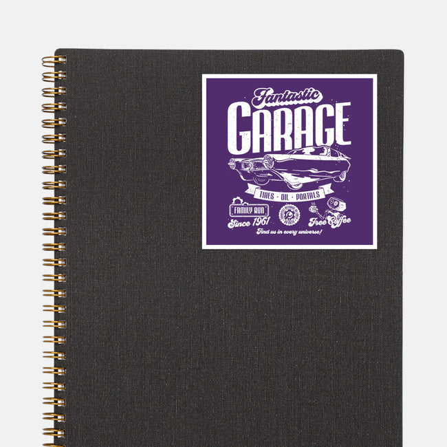 Fantastic Garage-None-Glossy-Sticker-teesgeex