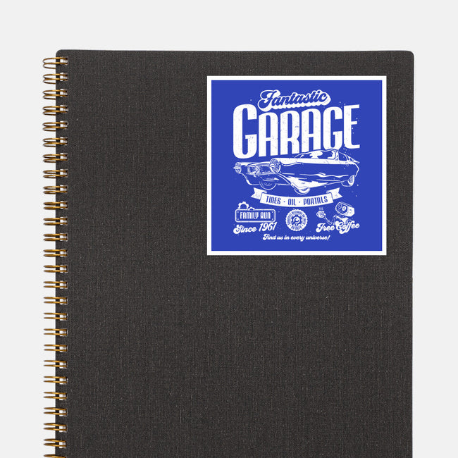 Fantastic Garage-None-Glossy-Sticker-teesgeex