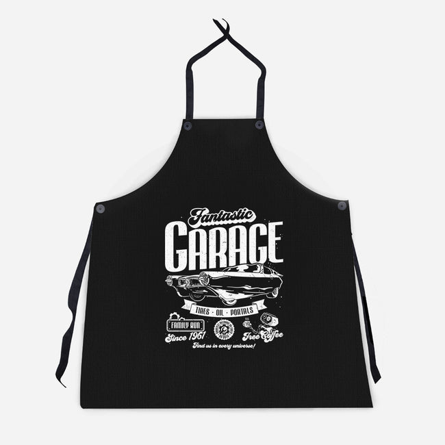 Fantastic Garage-Unisex-Kitchen-Apron-teesgeex