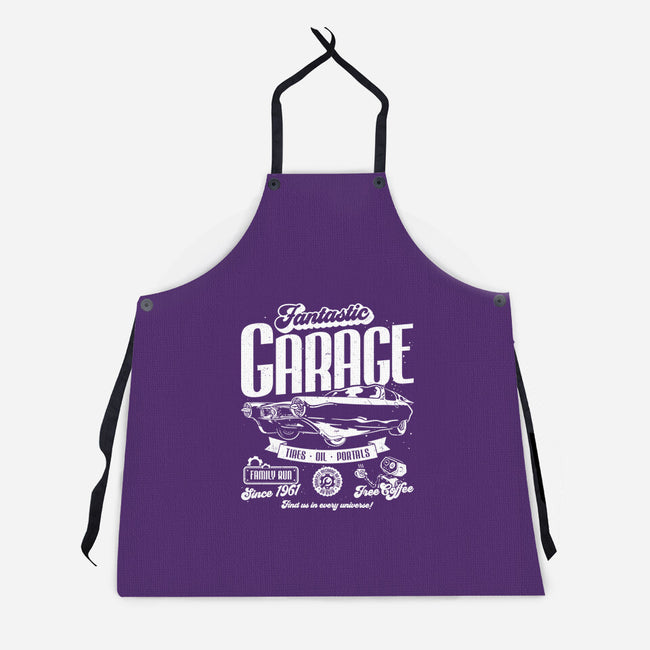 Fantastic Garage-Unisex-Kitchen-Apron-teesgeex