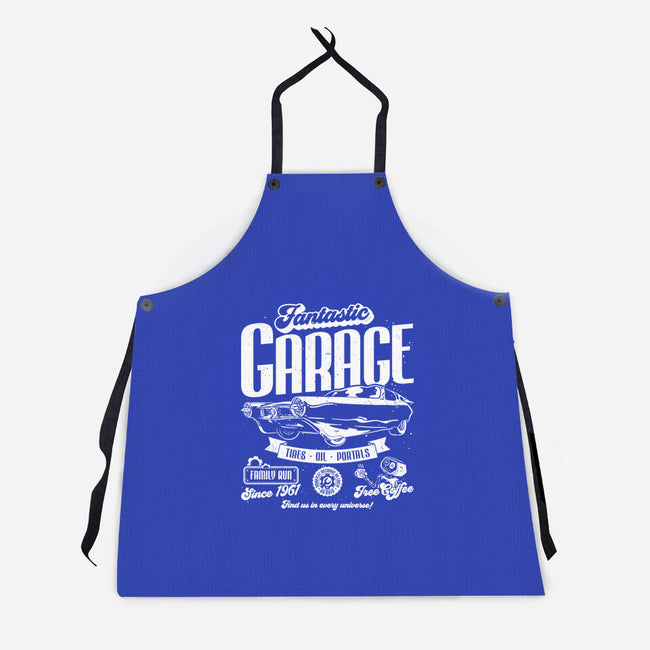 Fantastic Garage-Unisex-Kitchen-Apron-teesgeex