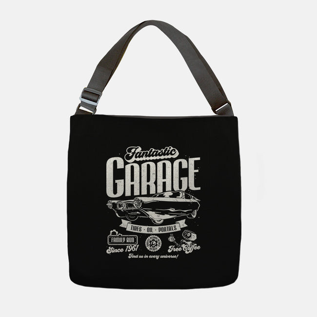 Fantastic Garage-None-Adjustable Tote-Bag-teesgeex