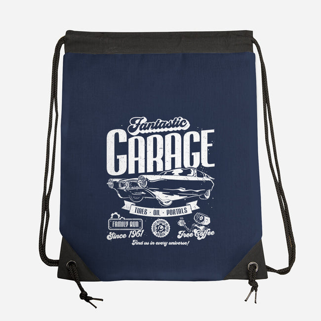 Fantastic Garage-None-Drawstring-Bag-teesgeex