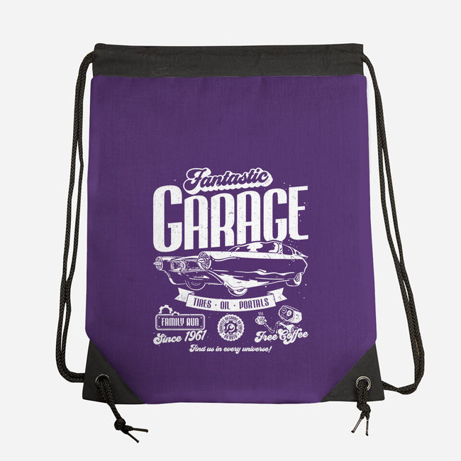 Fantastic Garage-None-Drawstring-Bag-teesgeex