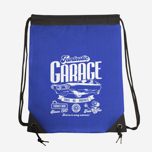 Fantastic Garage-None-Drawstring-Bag-teesgeex