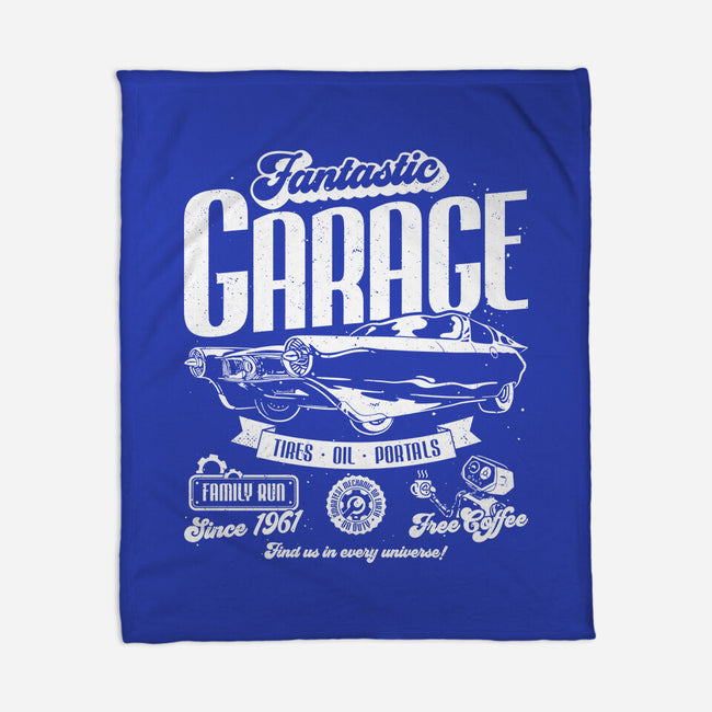 Fantastic Garage-None-Fleece-Blanket-teesgeex