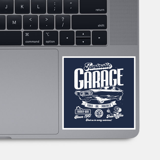 Fantastic Garage-None-Glossy-Sticker-teesgeex