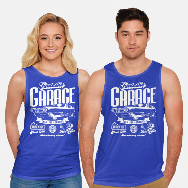 Fantastic Garage-Unisex-Basic-Tank-teesgeex