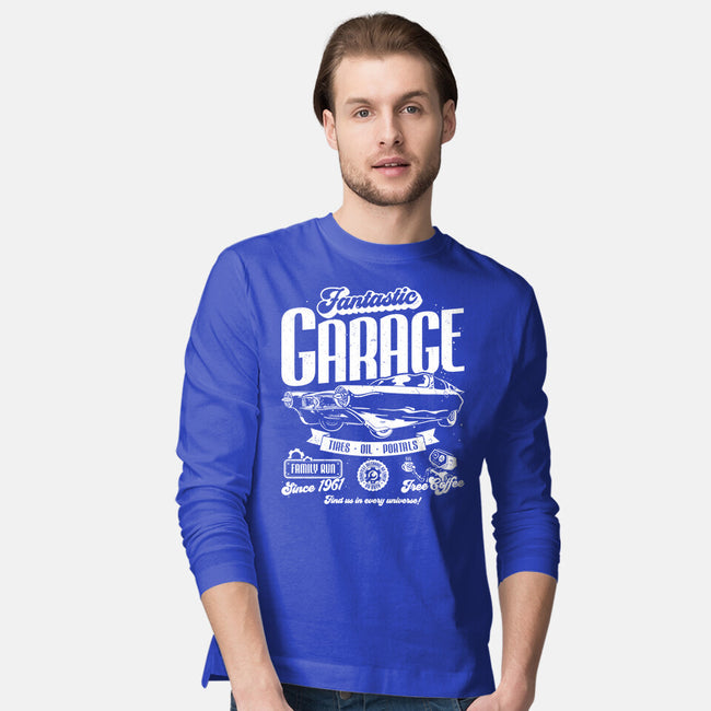 Fantastic Garage-Mens-Long Sleeved-Tee-teesgeex