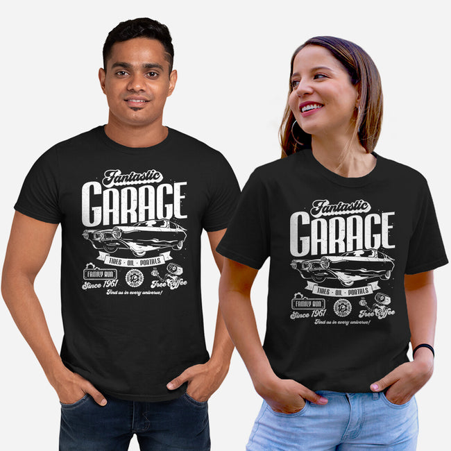 Fantastic Garage-Unisex-Basic-Tee-teesgeex