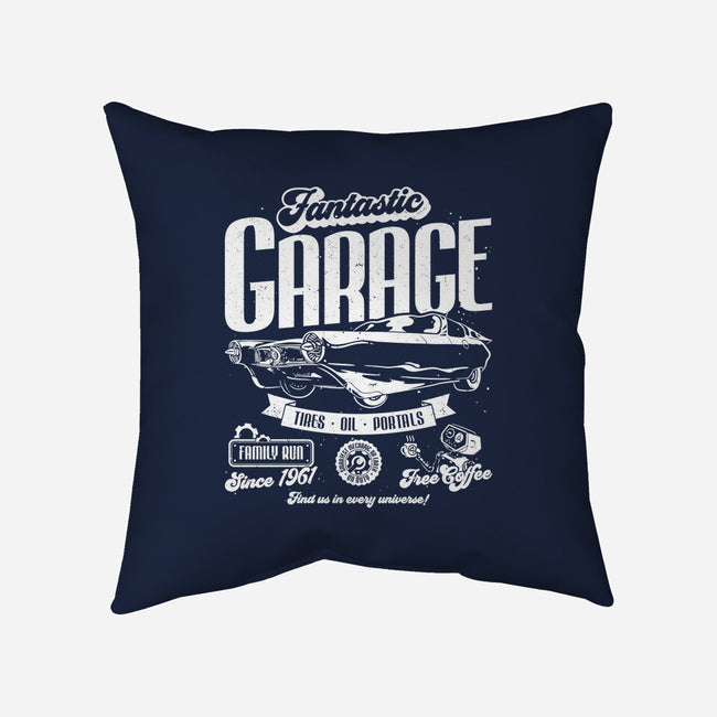 Fantastic Garage-None-Removable Cover w Insert-Throw Pillow-teesgeex