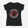 Coping Mechanism-Womens-V-Neck-Tee-piercek26