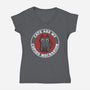 Coping Mechanism-Womens-V-Neck-Tee-piercek26