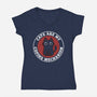 Coping Mechanism-Womens-V-Neck-Tee-piercek26