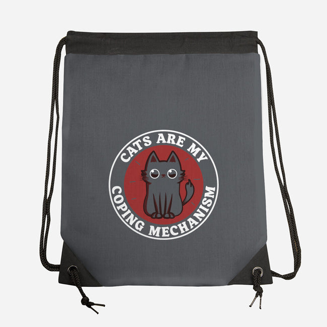 Coping Mechanism-None-Drawstring-Bag-piercek26