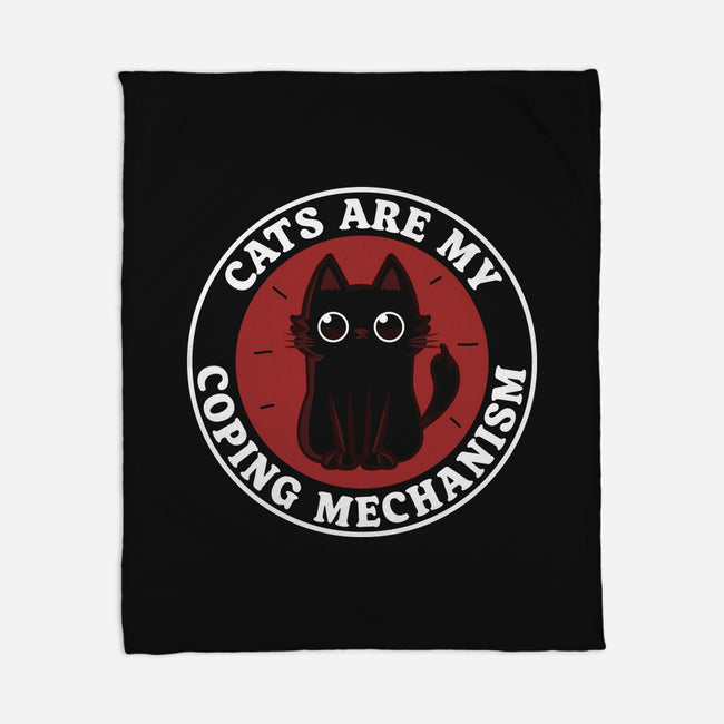 Coping Mechanism-None-Fleece-Blanket-piercek26