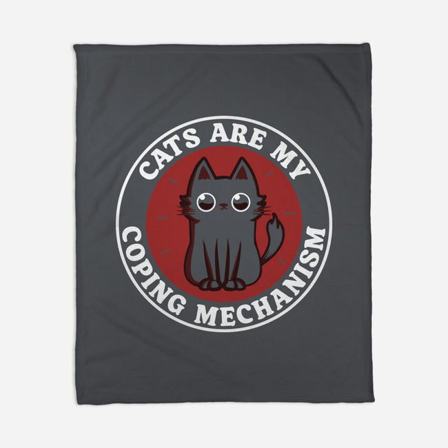 Coping Mechanism-None-Fleece-Blanket-piercek26